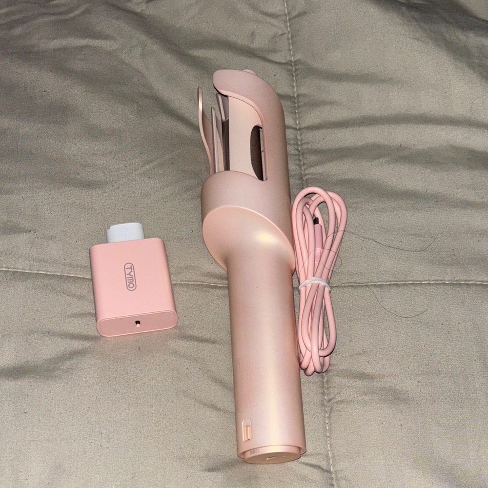 TYMO curl go Pink Wireless Hair Curler